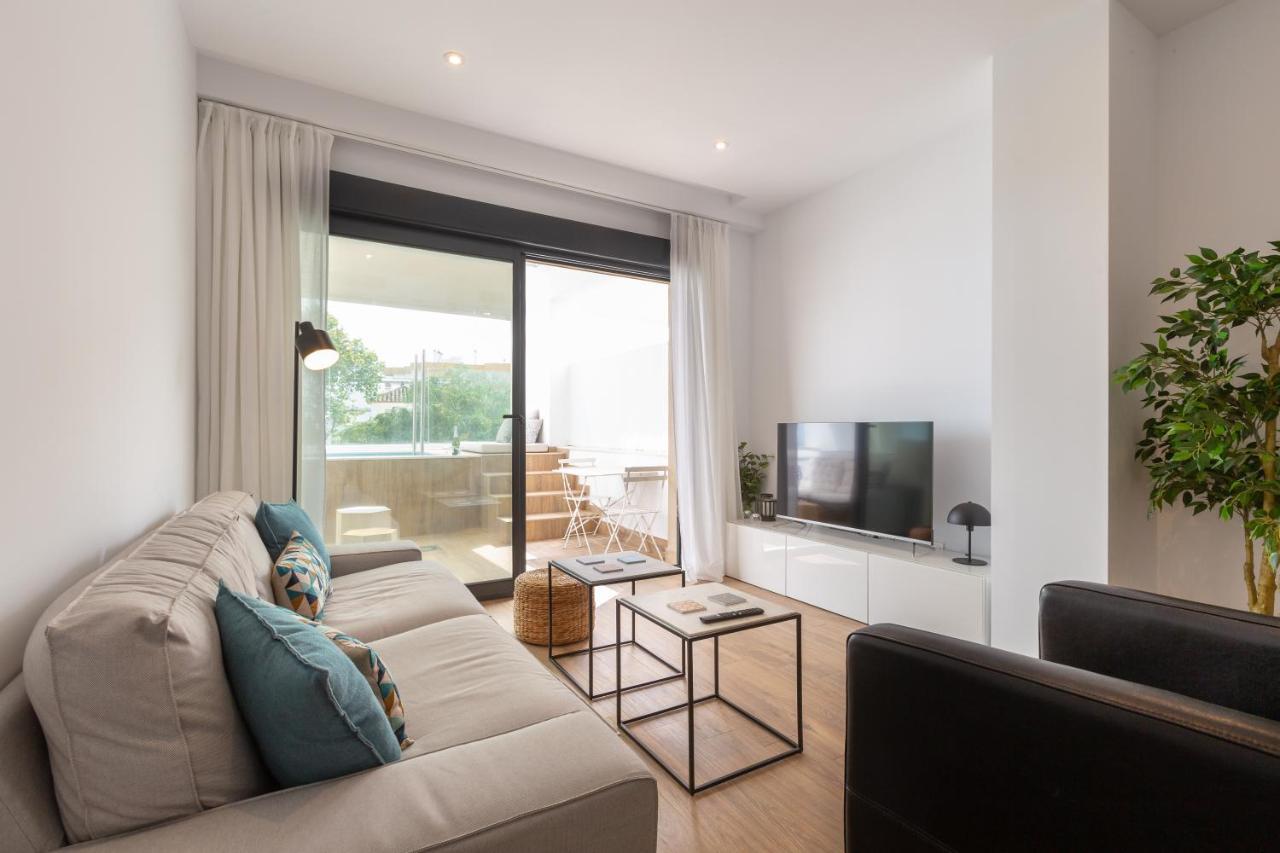 شقة Terraza Del Mar: Apartamento Con Terraza Y Piscina توريمولينوس المظهر الخارجي الصورة