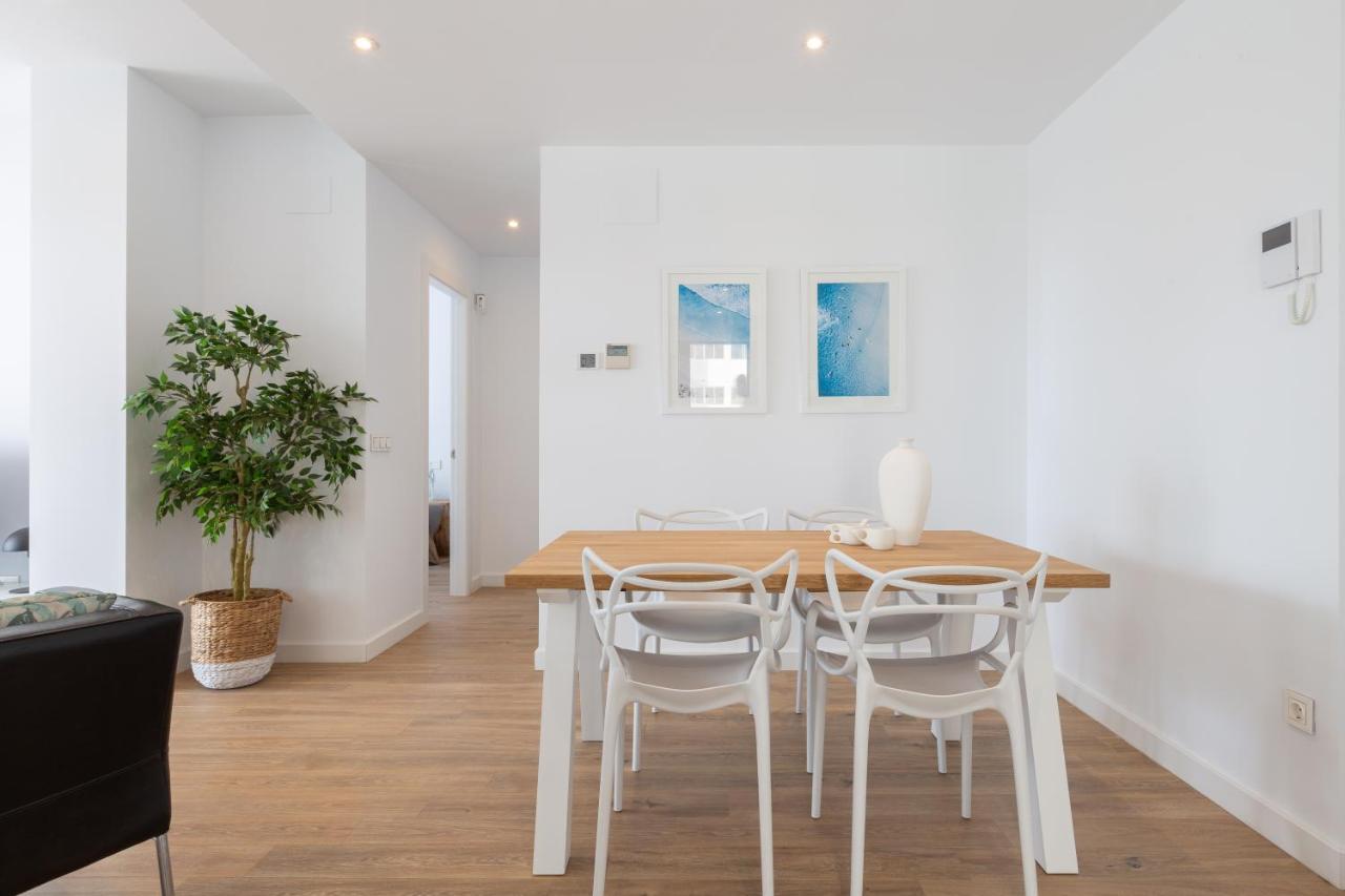 شقة Terraza Del Mar: Apartamento Con Terraza Y Piscina توريمولينوس المظهر الخارجي الصورة