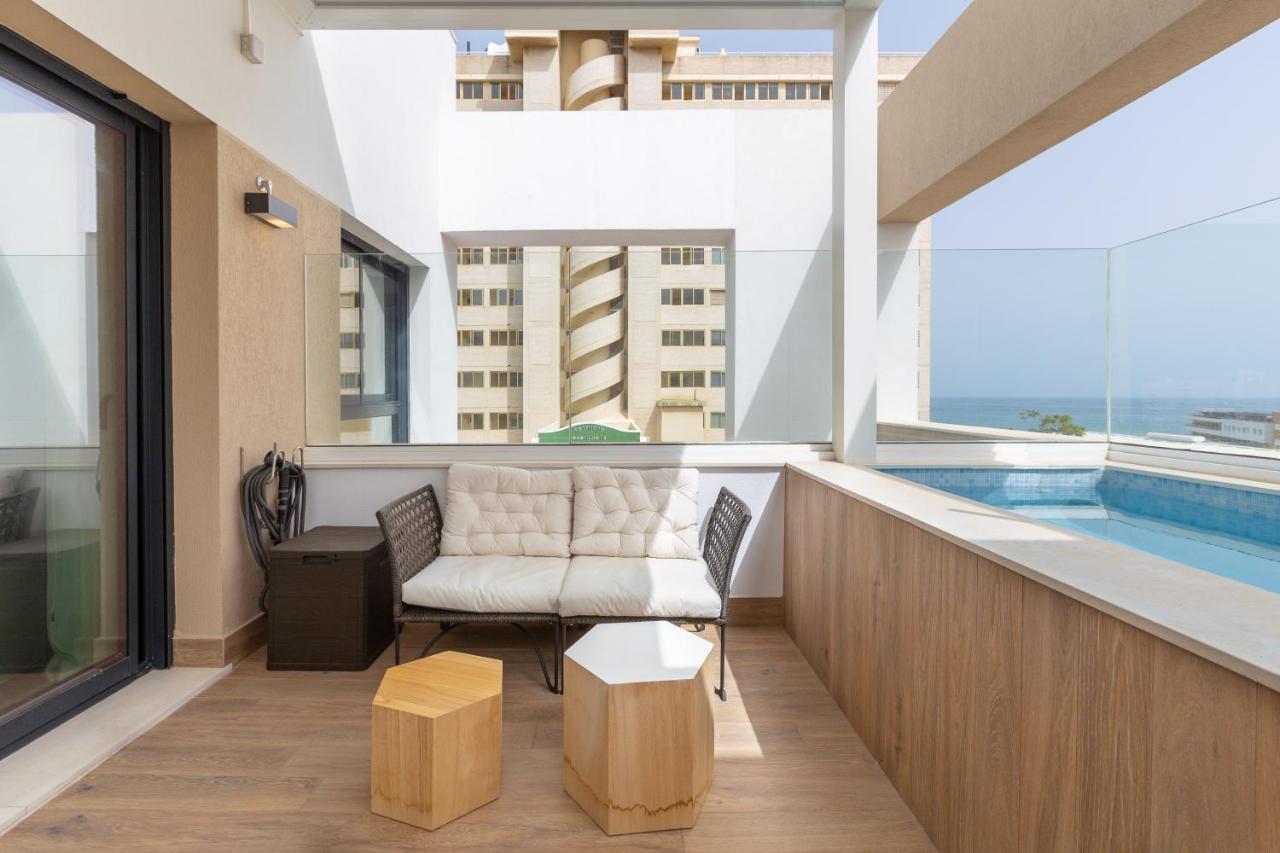 شقة Terraza Del Mar: Apartamento Con Terraza Y Piscina توريمولينوس المظهر الخارجي الصورة